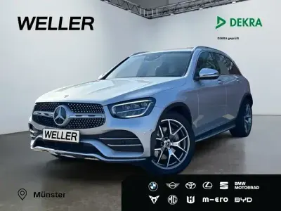 Gebraucht Mercedes GLC300 AMG line 245 PS (180 kW) 2019 Silber SUV