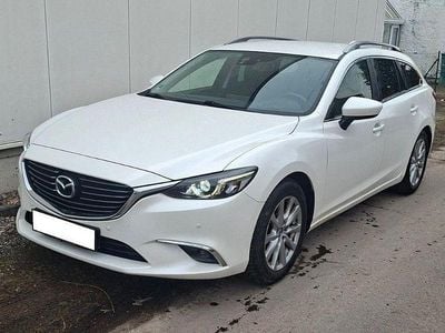 Gebraucht Mazda 6 Exclusive-Line 150 PS (110 kW) 2015 Weiß Kombi