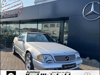 Gebraucht Mercedes SL500 AMG 303 PS (222 kW) 2001 Silber Cabrio