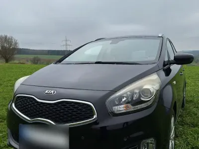 Gebraucht Kia Carens DREAM-TEAM Edition 135 PS (99 kW) 2015 Schwarz Van / Kleinbus