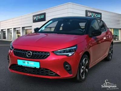 Gebraucht Opel Corsa-e Elegance 100 kW (136 PS) 2022 Chili rot Kleinwagen