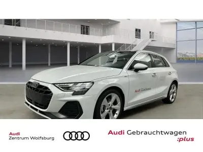 Brugt Audi A3 S-Line 150 HK (110 kW) 2025 Hvid Sedan