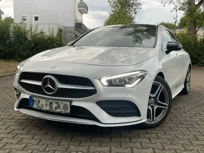 Gebraucht Mercedes CLA220 AMG line 190 PS (139 kW) 2020 Weiß Coupé
