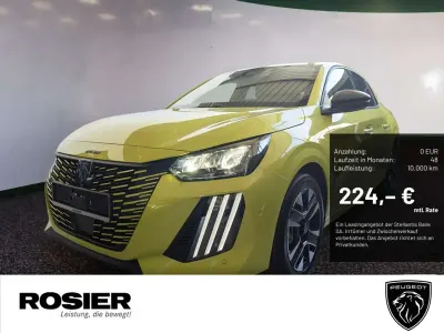 Gebraucht Peugeot 208 Allure 101 PS (74 kW) 2026 Gelb / agueda gelb Kleinwagen