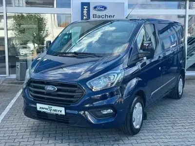 Second-hand Ford Transit Custom Trend 170 CP (125 kW) 2021 Albastru Berlinǎ