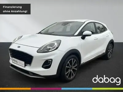 Używany Ford Puma Titanium 125 KM (91 kW) 2021 Biały Sedan/Limuzyna