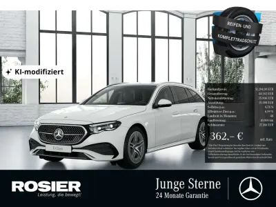 Gebraucht Mercedes E220 Sport Edition 197 PS (144 kW) 2025 Weiss / polarweiß Kombi