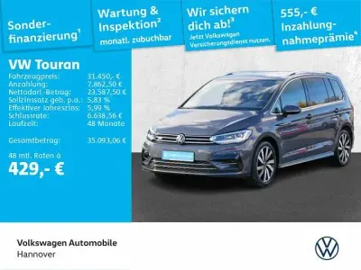 Gebraucht VW Touran Highline 150 PS (110 kW) 2023 Delfingrau metallic Van / Kleinbus