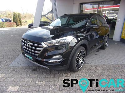 gebraucht Hyundai Tucson Premium 1.6 T4WD LEDER NAVI PANO