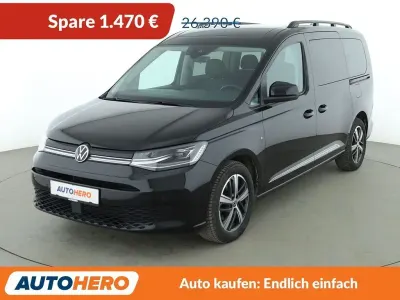 Gebraucht VW Caddy Move 122 PS (89 kW) 2021 Schwarz Van / Kleinbus