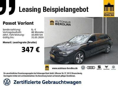 Gebraucht VW Passat Business 204 PS (150 kW) 2025 Schwarz Kombi