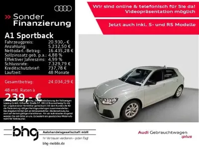 Gebraucht Audi A1 Sportback Advanced Plus 116 PS (85 kW) 2025 Silber Kleinwagen