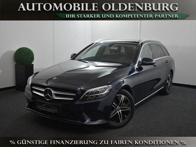 Usata Mercedes C200 Avantgarde 160 CV (117 kW) 2019 Blu Station wagon