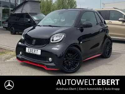 Brugt Smart ForTwo Cabrio Brabus 125 HK (91 kW) 2018 Sort Cabriolet