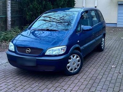 Gebraucht Opel Zafira 101 PS (74 kW) 2003 Blau Van / Kleinbus
