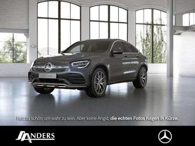 gebraucht Mercedes GLC220 d 4M Coupé AMG +Spur-Paket+Distronic+LED