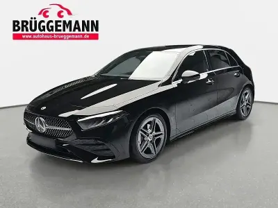 Brugt Mercedes A180 AMG line 136 HK (100 kW) 2025 Sort Sedan