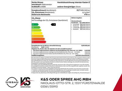 Nuova Nissan Interstar 143 CV (105 kW) 2025 Bianco Furgone