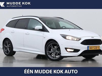 Gebraucht Ford Focus ST-Line 125 PS (91 kW) 2017 Weiß Kombi