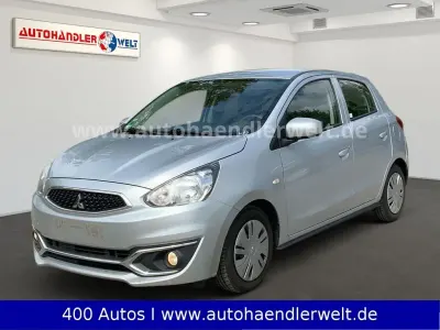 Gebraucht Mitsubishi Space Star Diamant Edition 71 PS (52 kW) 2017 Silber Kleinwagen