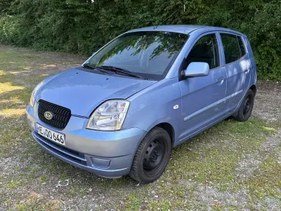 Gebraucht Kia Picanto EX 65 PS (47 kW) 2005 Blau Kleinwagen