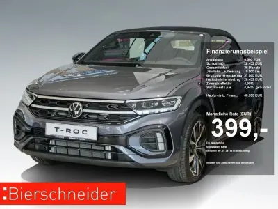 Brugt VW T-Roc Cabriolet R-line 150 HK (110 kW) 2026 Grå Cabriolet