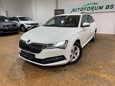 Gebraucht Skoda Superb 150 PS (110 kW) 2021 Weiß Kombi