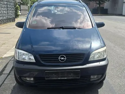 Gebraucht Opel Zafira Basis 97 PS (71 kW) 2002 Grau Van / Kleinbus