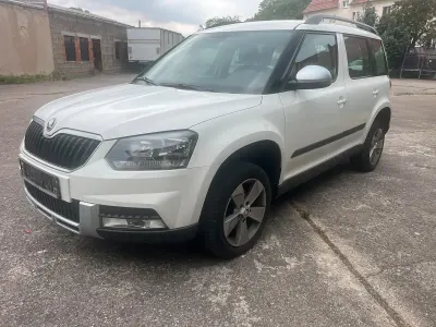 Gebraucht Skoda Yeti 105 PS (77 kW) 2014 Weiß SUV