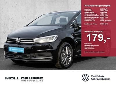 Neu VW Touran Comfortline 150 PS (110 kW) 2025 Schwarz Van / Kleinbus