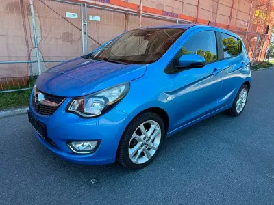 Używany Opel Karl Exklusiv 75 KM (55 kW) 2015 Niebieski Hatchback