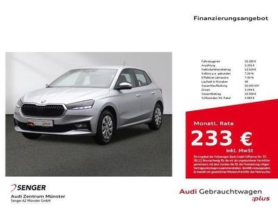 Blau Gebraucht 2024 Skoda Fabia Essence Kleinwagen | 16.480 € (Fairer Preis)