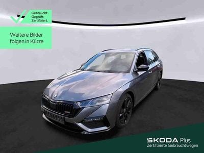 Graphitegrau metallic (metallic) Gebraucht 2022 Skoda Octavia RS Kombi | 29.999 € (Guter Preis)