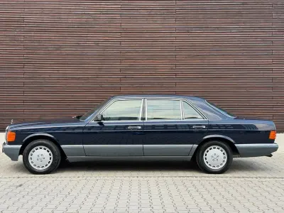 Gebraucht Mercedes 420 204 PS (150 kW) 1987 Blau Limousine