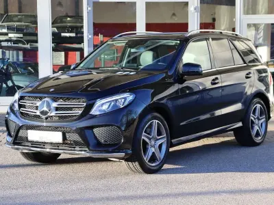 Gebraucht Mercedes GLE350 AMG 258 PS (189 kW) 2016 Obsidianschwarz  metalliclack SUV