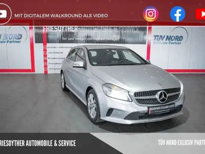 Brugt Mercedes A180 122 HK (89 kW) 2016 Sølv Sedan