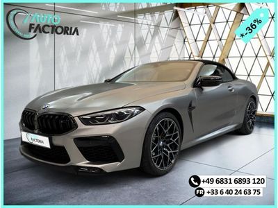 gebraucht BMW M8 COMPETITION CABRIO4x4 625PS 8G AUTO NAVI+HEADUP+LEDER+360KAM+OPTIONS -36%