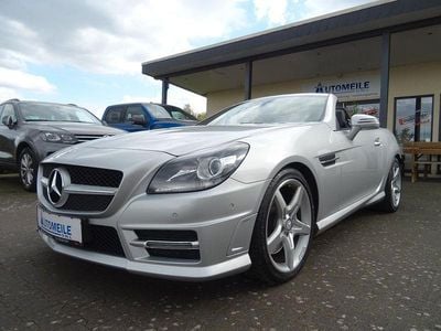 Gebraucht Mercedes SLK250 AMG 204 PS (150 kW) 2014 Silber Cabrio