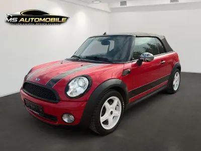 Brugt Mini Cooper Cabriolet 120 HK (88 kW) 2009 Rød Cabriolet