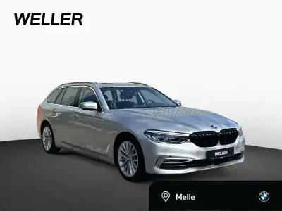 Gebraucht BMW 540 Luxury Line 320 PS (235 kW) 2020 Glaciersilber (silber) Kombi