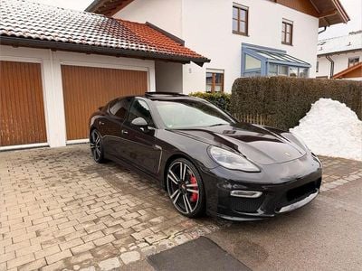 Gebraucht Porsche Panamera Turbo 500 PS (367 kW) 2011 Schwarz Limousine