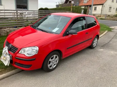 Gebraucht VW Polo Comfortline 60 PS (44 kW) 2007 Rot Kleinwagen