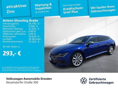 Gebraucht VW Arteon R-line 200 PS (147 kW) 2022 Blau Limousine