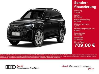 Gebraucht Audi Q7 S-Line 394 PS (289 kW) 2025 Mythosschwarz metallic SUV