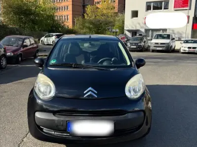 Gebraucht Citroën C1 68 PS (50 kW) 2008 Schwarz Kleinwagen
