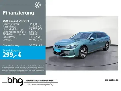 Gebraucht VW Passat Business 122 PS (89 kW) 2025 Grün Kombi