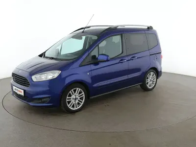 Gebraucht Ford Tourneo Courier Titanium 101 PS (74 kW) 2017 Blau Van / Kleinbus