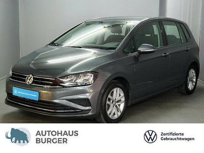 Gebraucht VW Golf Sportsvan Comfortline 131 PS (96 kW) 2018 Indiumgrau (silber), metallic Van / Kleinbus