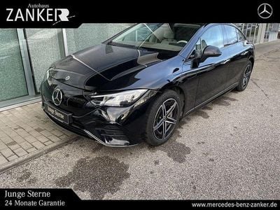 Lack obsidianschwarz Gebraucht 2024 Mercedes EQE300 AMG Limousine | 44.490 € (Guter Preis)