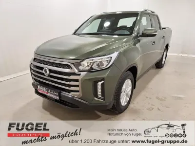 Neu Ssangyong (KGM) Musso 203 PS (149 kW) 2025 Amazonia green Pickup